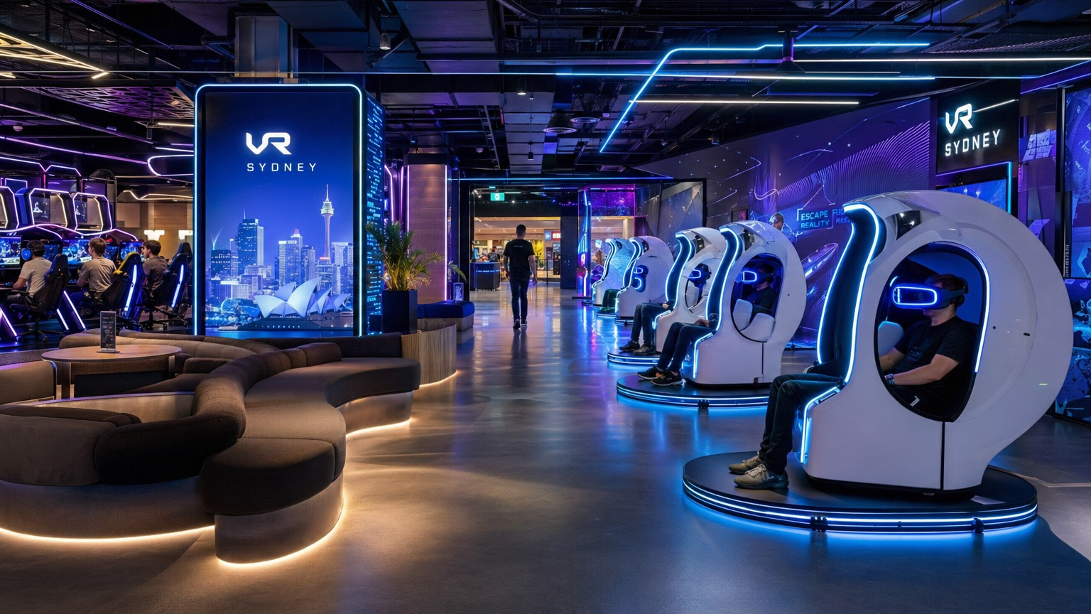 VR Fusionix Sydney location interior